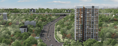 Image of 693 Sq.ft 2 BHK Apartment / Flat for sale in Divine Ultimus, Ghatkopar East, Mumbai for Rs. 18900000