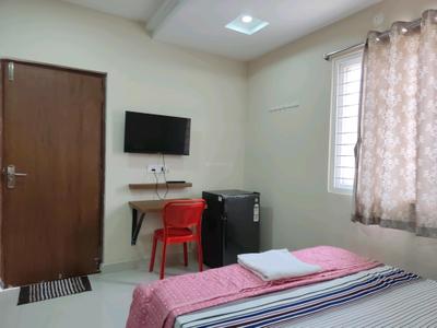 Bedroom Image of 1500 Sq.ft 1 RK Apartment / Flat for rent in Infocity Emerald, Hafeezpet Hyderabad for Rs. 17999