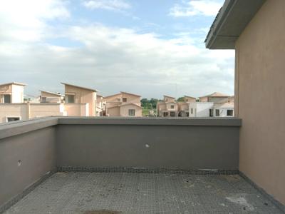 Terrace Image of 3236 Sq.ft 4 BHK Villa for sale in Newtown Villas, Chandakanthal Beria Kolkata for Rs. 22000000
