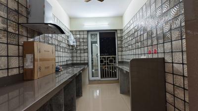 Kitchen Image of 1950 Sq.ft 3 BHK Apartment / Flat for rent in Paradise Sai World City, Panvel Navi Mumbai for Rs. 40000