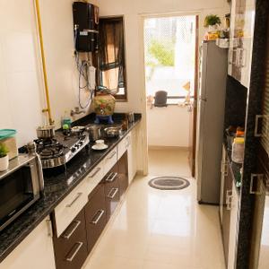 Kitchen Image of 1260 Sq.ft 2 BHK Apartment / Flat for sale in Bopal Ahmedabad for Rs. 7000000