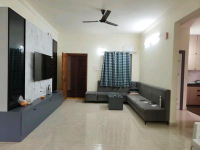 Living Room Image of 2000 Sq.ft 3 BHK Apartment / Flat for rent in Serilingampally Hyderabad for Rs. 55000