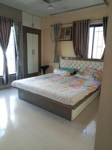 Bedroom Image of 1220 Sq.ft 2 BHK Apartment / Flat for rent in Kharadi Pune for Rs. 45000