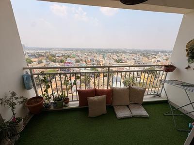 Balcony Image of 1709 Sq.ft 3 BHK Apartment / Flat for sale in K R Puram Bengaluru for Rs. 15500000