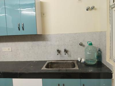Kitchen Image of 1500 Sq.ft 3 BHK Apartment / Flat for rent in Alaknanda Enclave, Jaitikhera Lucknow for Rs. 28000