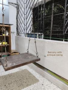 Balcony Image of 1250 Sq.ft 2 BHK Apartment / Flat for rent in Dhankawade Siddharth Complex CHS, Balaji Nagar Pune for Rs. 45000