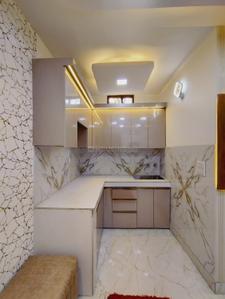 Kitchen Image of 550 Sq.ft 2 BHK Builder Floor for sale in Uttam Nagar New Delhi for Rs. 3400000