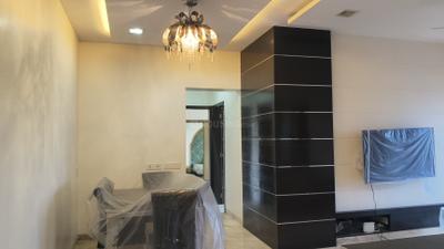 Living Room Image of 1112 Sq.ft 3 BHK Apartment / Flat for rent in K Raheja Interface Heights, Malad West Mumbai for Rs. 120000
