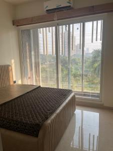 Bedroom Image of 1200 Sq.ft 2 BHK Apartment / Flat for sale in Codename Blue Vista, Airoli Navi Mumbai for Rs. 15300000