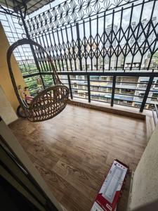 Balcony Image of 710 Sq.ft 1 BHK Apartment / Flat for sale in Dombivli West Thane for Rs. 4700000