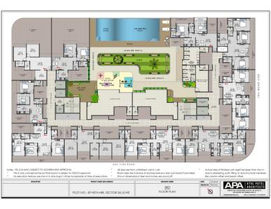 Image of 1600 Sq.ft 3 BHK Apartment / Flat for sale in Shivam Tulip Kingdom, Ulwe, Navi Mumbai for Rs. 15700000