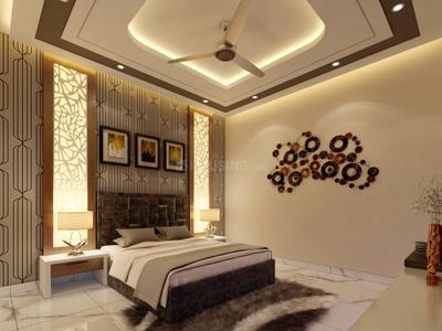 Bedroom Image of 1820 Sq.ft 3 BHK Builder Floor for sale in Renowned Srishti Premium Floor, Crossings Republik Ghaziabad for Rs. 8500000