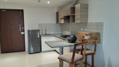 Kitchen Image of 850 Sq.ft 1.5 BHK Studio for rent in Godrej Golf Links Villas, Jaypee Greens Greater Noida for Rs. 40000