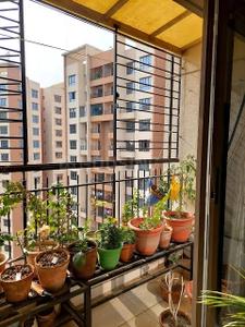 Balcony Image of 1110 Sq.ft 3 BHK Apartment / Flat for sale in Siddha Happyville , Rajarhat Kolkata for Rs. 8500000