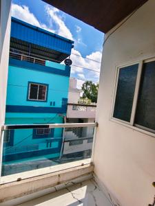 Balcony Image of 999 Sq.ft 3 BHK Independent House for rent in Sangam Nagar Indore for Rs. 12000
