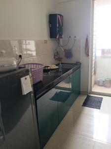 Kitchen Image of 800 Sq.ft 2 BHK Apartment / Flat for rent in Mahindra Centralis Tower 4, Pimpri Pune for Rs. 30000