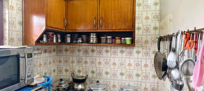 Kitchen Image of 550 Sq.ft 2 BHK Apartment / Flat for rent in Velachery Chennai for Rs. 27000