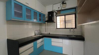 Kitchen Image of 1080 Sq.ft 2 BHK Apartment / Flat for rent in Kolte Patil Margosa Heights, Mohammed Wadi Pune for Rs. 22500