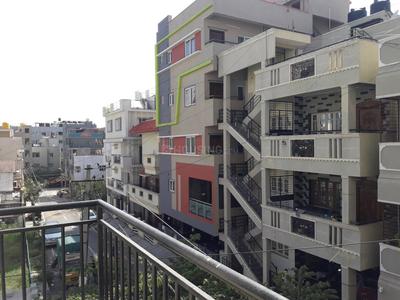 Bedroom One Image of 1250 Sq.ft 2 BHK Apartment / Flat for rent in Akshay, Mahadevapura Bengaluru for Rs. 33000