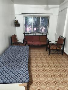 Living Room Image of 600 Sq.ft 1 BHK Apartment / Flat for rent in Dhanlaxmi Park, Kothrud Pune for Rs. 21000