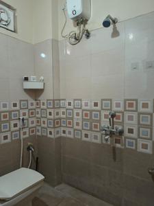 Bathroom Image of 300 Sq.ft 1 RK Independent House for rent in SRR Gachibowli Paradise Phase 7, Sheriguda, Sangareddy Hyderabad for Rs. 11500