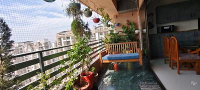 Balcony Image of 1810 Sq.ft 3 BHK Apartment / Flat for sale in Palanpur Surat for Rs. 9400000