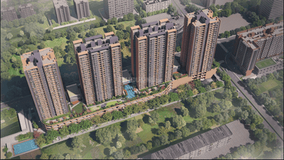 Image of 1093 Sq.ft 2 BHK Apartment / Flat for sale in Yashada Yashada Earthsong, Ravet, Pune for Rs. 9600000