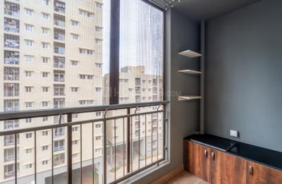 Balcony Image of 1800 Sq.ft 3 BHK Apartment / Flat for rent in Assetz Marq, Kannamangala - Whitefield Hoskote Road Bengaluru for Rs. 62000