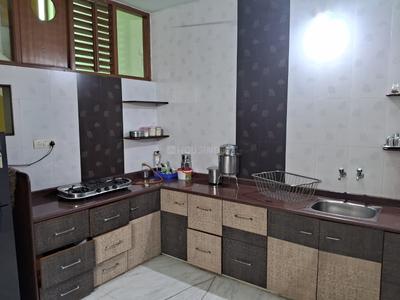 Kitchen Image of 1500 Sq.ft 3 BHK Independent House for rent in Sama Savli Vadodara for Rs. 25000