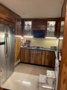 Kitchen Image of 1050 Sq.ft 2 BHK Apartment / Flat for rent in Supertech Supernova, Sector 94 Noida for Rs. 74000