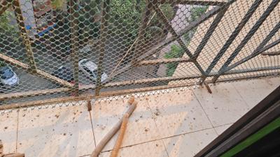 Balcony Image of 780 Sq.ft 2 BHK Apartment / Flat for sale in Mira Road East Mira Bhayandar for Rs. 8800000