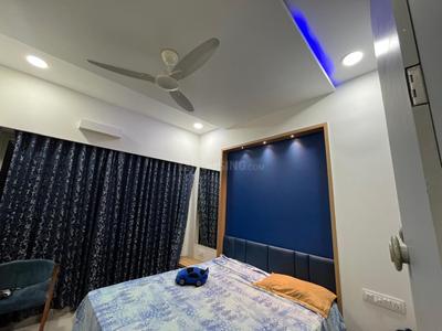 Bedroom Image of 1850 Sq.ft 3 BHK Apartment / Flat for rent in Adani The Meadows, Shantigram Ahmedabad for Rs. 50000