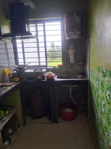 Kitchen Image of 1256 Sq.ft 3 BHK Apartment / Flat for sale in Baron Enclave, Narendrapur Kolkata for Rs. 8000000