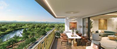 Balcony Image of 2479 Sq.ft 4 BHK Apartment / Flat for sale in Lodha Hanging Garden, Palava Phase 2 Thane for Rs. 32100000