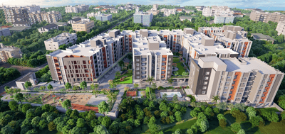 Image of 637 Sq.ft 2 BHK Apartment / Flat for sale in Radiance The Prime, Pammal, Chennai for Rs. 6200000