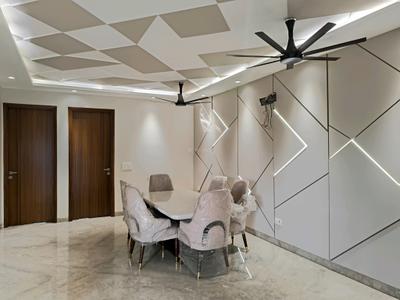 Dining Area Image of 2100 Sq.ft 4 BHK Builder Floor for sale in Indirapuram Ghaziabad for Rs. 22100000