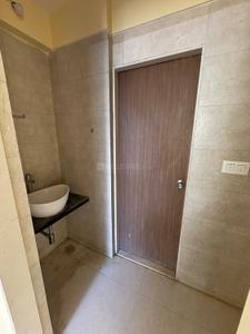 Bathroom Image of 630 Sq.ft 1 BHK Apartment / Flat for sale in Vishesh Balaji Symphony Wing I to K, Shilottar Raichur Navi Mumbai for Rs. 5000000