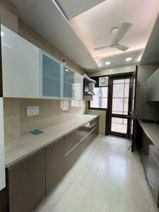 Kitchen Image of 1600 Sq.ft 3 BHK Builder Floor for rent in Paschim Vihar New Delhi for Rs. 55000