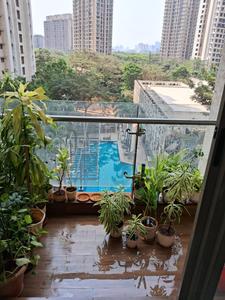 Balcony Image of 1300 Sq.ft 3 BHK Apartment / Flat for sale in Lodha Luxuria Priva, Thane West Thane for Rs. 23500000