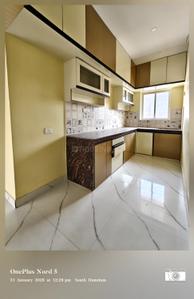 Kitchen Image of 937 Sq.ft 3 BHK Apartment / Flat for sale in Silver Oak, Lake Town Kolkata for Rs. 8500000