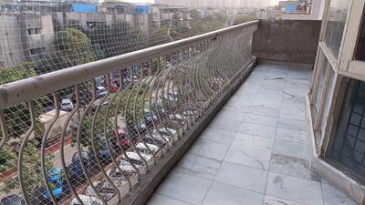 Balcony Image of 1600 Sq.ft 3 BHK Apartment / Flat for sale in Shipra Royal Tower, Indirapuram Ghaziabad for Rs. 16400000