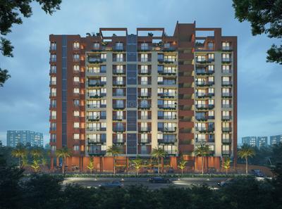 Image of 2070 Sq.ft 3 BHK Apartment / Flat for sale in Raysan, Gandhinagar for Rs. 9900000