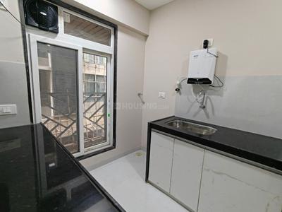 Kitchen Image of 550 Sq.ft 1 BHK Apartment / Flat for rent in Vayuputra Trident, Santacruz West Mumbai for Rs. 95000