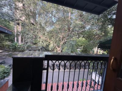 Balcony Image of 2250 Sq.ft 3 BHK Apartment / Flat for rent in Property Floors In Anand Niketan, Moti Bagh South New Delhi for Rs. 220000