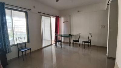 Living Room Image of 680 Sq.ft 2 BHK Apartment / Flat for rent in Raj Heramba Venkatesh Imperia, Punawale Pune for Rs. 26000