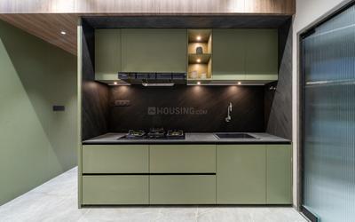 Kitchen Image of 3211 Sq.ft 4 BHK Apartment / Flat for sale in Vesu Surat for Rs. 17100000