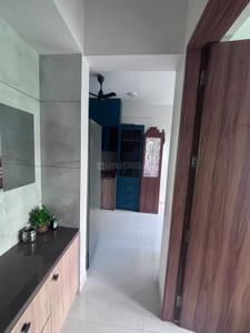 Kitchen Image of 650 Sq.ft 1 BHK Apartment / Flat for rent in WJV Sai Aura, Pimple Saudagar Pune for Rs. 25000