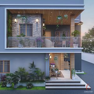 Balcony Image of 3030 Sq.ft 4 BHK Villa for sale in Kurkuri Patna for Rs. 16665000