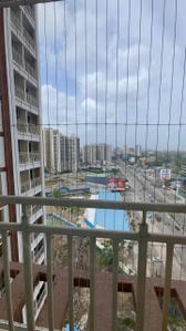Balcony Image of 500 Sq.ft 1 BHK Apartment / Flat for rent in Metro Paramount, Shilgaon Thane for Rs. 15500