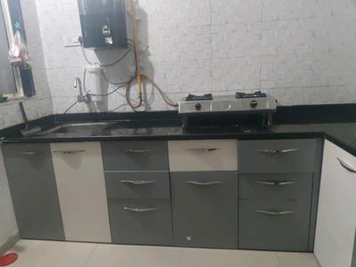 Kitchen Image of 1000 Sq.ft 3 BHK Apartment / Flat for sale in Unique Aashiyana, Gota Ahmedabad for Rs. 9400000
